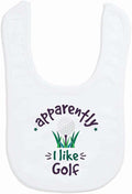 ChalkTalkSPORTS Golf Baby & Infant Bibs | Soft Microfiber Golfing Baby Bibs