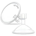 Maymom MyFit Crater Series 10 mm Two-Piece Design Small Breastshield Compatible with Medela Pump Parts; Replace Medela Shields; Fit MaxFlow Flex Connector; 2pc
