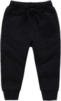 CuteOn Unisex Toddler Jogger Pants Kids Cotton Elastic Waist Winter Baby Sweatpants Pants 1-5Years