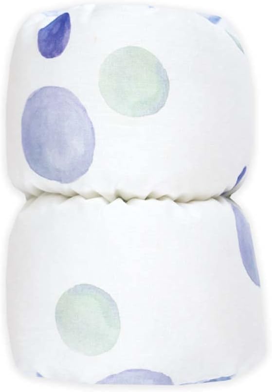 Pello Comfy Cradle Nursing Arm Cushion, Breastfeeding and Bottle Feeding Pillow, Head Support, Reversible Adjustable Nursing Cushion for Newborn. (Oxford/Blue)