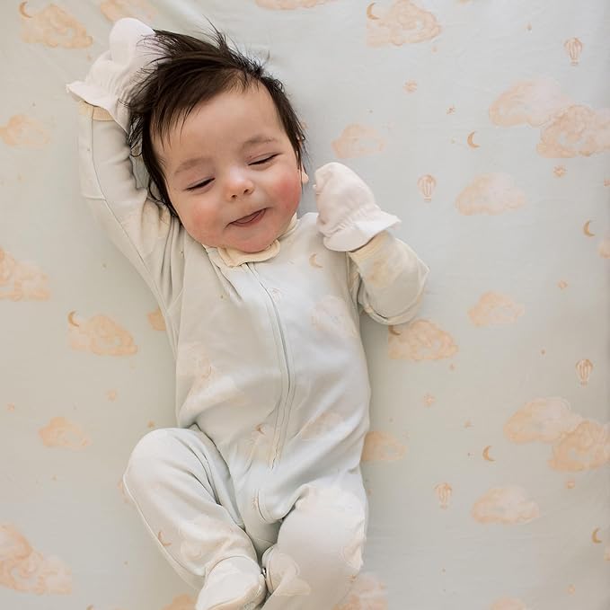 Burt’s Bees Baby Boys' One-Piece Sleep and Play 100% Organic Cotton PJs
