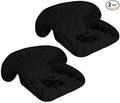 MOOB Waterproof Car Seat Protector - 2 Pack Premium Carseat Liner for Babies & Toddlers, Machine Washable & Quick-Dry, Anti-Slip Backing, Potty Training Pad for Infant Car Seat & Stroller (Black)
