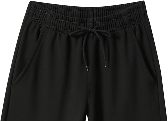 Toddler Fleece Lined Warm Joggers for Baby Boys Girls Thermal Winter Sweatpants Kids Hiking Pants