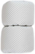Pello Comfy Cradle Nursing Arm Cushion, Breastfeeding and Bottle Feeding Pillow, Head Support, Reversible Adjustable Nursing Cushion for Newborn. (Serenity/Light Gray)