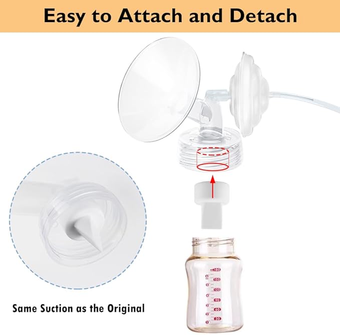 15mm Flange and Duckbill Valve Compatible with Spectra S1 Spectra S2 Spectra9 Plus Synergy Gold Breast Pump, Spectra Pump Parts S2 Parts S2 Accessories Replacement