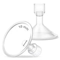Maymom MyFit 10 mm Small Shields, Compatible with Medela Breast Pump- PersonalFit, Freestyle, Harmony, Maxi, Flex Connector, Connect to Widemouth/Narrow Connector, 2pcs