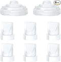 6Pcs Duckbill Valves and 2Pcs Diaphragm Compatible with Momcozy M5 Breast Pump, Breast Pump Replacement Accessories for Momcozy M5, Replacement Accessories