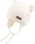 XIAOHAWANG Baby Hat Cute Bear Toddler Earflap Beanie Warm for Fall Winter