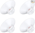 4PC Flange Insert 19mm Compatible with Momcozy M5/M6/M9/S12 Pro/V1 Pro/V1 Pro Breast Pump, Fit for Eufy/Elvie/Medela/Spectra/Lansinoh/NCVI/Lansinoh/TSRETE with 24mm Flange/Shield Breast Pump