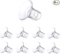 Flange Inserts 18mm 8PCS,Wearable Breast Pump Parts Compatible with Momcozy S12 pro/S9 pro/S12/S9/Medela/Spectra/TSRETE 24mm Breast Pump Shields/Flanges,Reduce 24mm Nipple Tunnel Down to 18mm