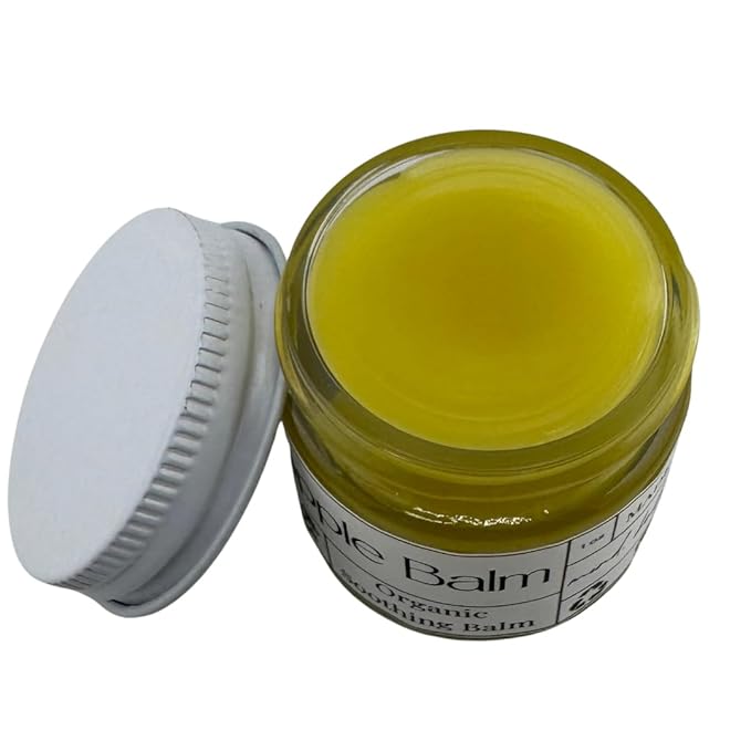 Faith and Grace Organics, Organic Nipple Balm, Safe for Nursing, Soothing Balm for Breastfeeding Mothers, Postpartum Essentials, 1 oz Glass Jar.