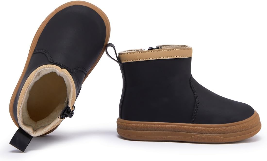 BMCiTYBM Baby Boys Girls Boots Infant Shoes First Walking Booties for All Seasons for 6 9 12 15 18 24 Months