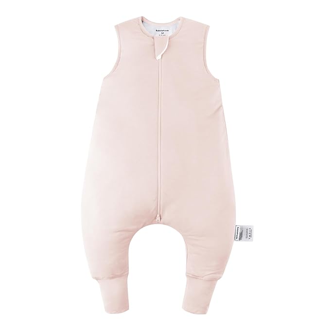 BubblePanda Rayon Made from Bamboo Toddler Sleep Sack with Feet 12-24 Months 0.5 Tog Ultra Soft Toddler Sleeping Sack 1t-2t Baby Sleep Bag Walker Wearable Blanket with Legs 2-Way Zipper Lightweight