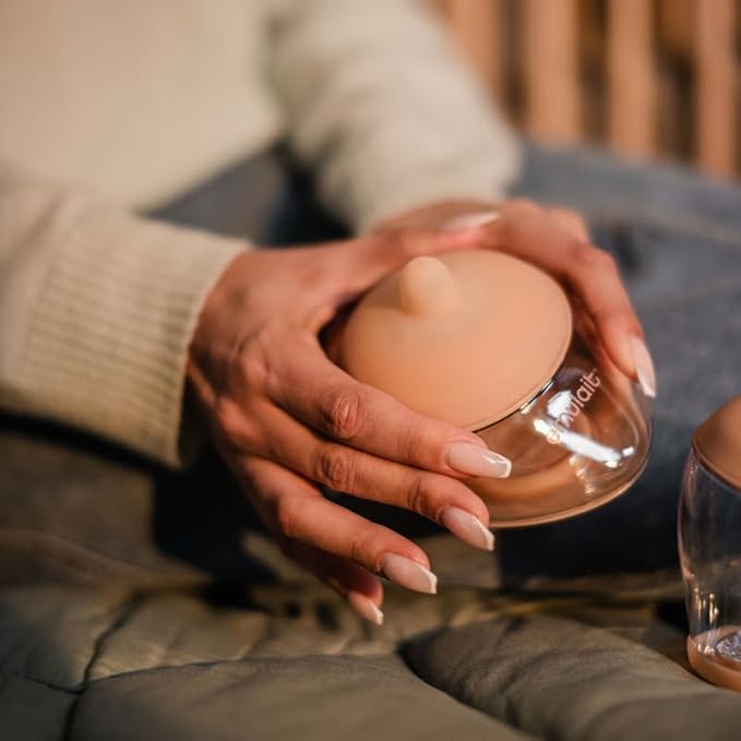 Emulait Anatomy Bottle Breast Shaped Baby Bottle - Deep - Shape 4 (Most Common)-Responsive Flow Valve