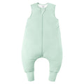 Rayon Made From Bamboo Sleep Sack 24-36 Months 0.5 Tog Ultra Soft Summer Toddler Sleep Sack 2t-3t with Feet 2-Way Zipper Lightweight Baby Sleeping Bag with Legs Thin Baby Wearable Blanket-Green