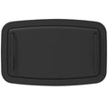 Koala Kare Baby Changing Station Horizontal Recessed-Mounted, Model KB310- SSRE-MBLK (Matte Black)