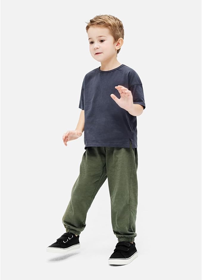 Toddler Boys Pants 3 Pack Soft Cotton Long Bloomers Kids Summer Fall Boy Casual Joggers Pant