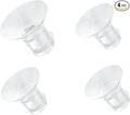 Flange Inserts 21mm for Medela,Spectra 24mm Shields/Flanges,Compatible with Momcozy S12 Pro/S9 Pro/S9/S12 Wearable Breast Pump,Reduce 24mm Nipple Tunnel Down to 21mm,4PCS
