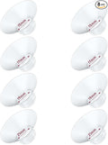 Flange Insert 8PCS 15/17/19/21mm*2Pcs Compatible with Momcozy M9/M6/M5/S12 Pro/V1 Pro/V2 pro, Spectra/Medela/Elvie/NCVI/TSRETE/eufy/Lansinoh/Paruu/MomMed Breast Pump 24mm Shields/Flanges