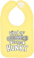 Wild Bobby Kind of Chunky Extra Hunky Humor Infant Premium Jersey Baby Bib