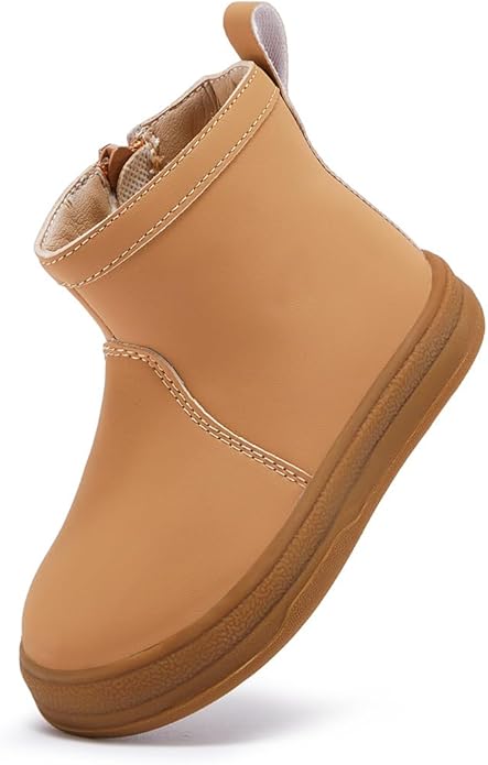 BMCiTYBM Baby Boys Girls Boots Infant Shoes First Walking Booties for All Seasons for 6 9 12 15 18 24 Months