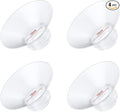 4PC Flange Insert 15mm Compatible with Momcozy M5/M6/M9/S12 Pro/V1 Pro/V1 Pro Breast Pump, Fit for Eufy/Elvie/Medela/Spectra/Lansinoh/NCVI/Lansinoh/TSRETE with 24mm Flange/Shield Breast Pump