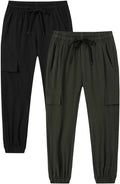 Toddler Boys Cargo Jogger Pants Baby Boys Sweatpants Thin Quick Dry Casual Pull On Pants