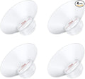 4PC Flange Insert 17mm Compatible with Momcozy M5/M6/M9/S12 Pro/V1 Pro/V1 Pro Breast Pump, Fit for Eufy/Elvie/Medela/Spectra/Lansinoh/NCVI/Lansinoh/TSRETE with 24mm Flange/Shield Breast Pump