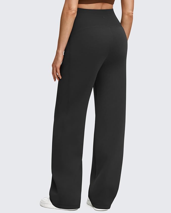 G4Free Smoofit Modal Soft Maternity Pants with Pockets Over The Belly Pregnancy Wide Leg Sweatpants