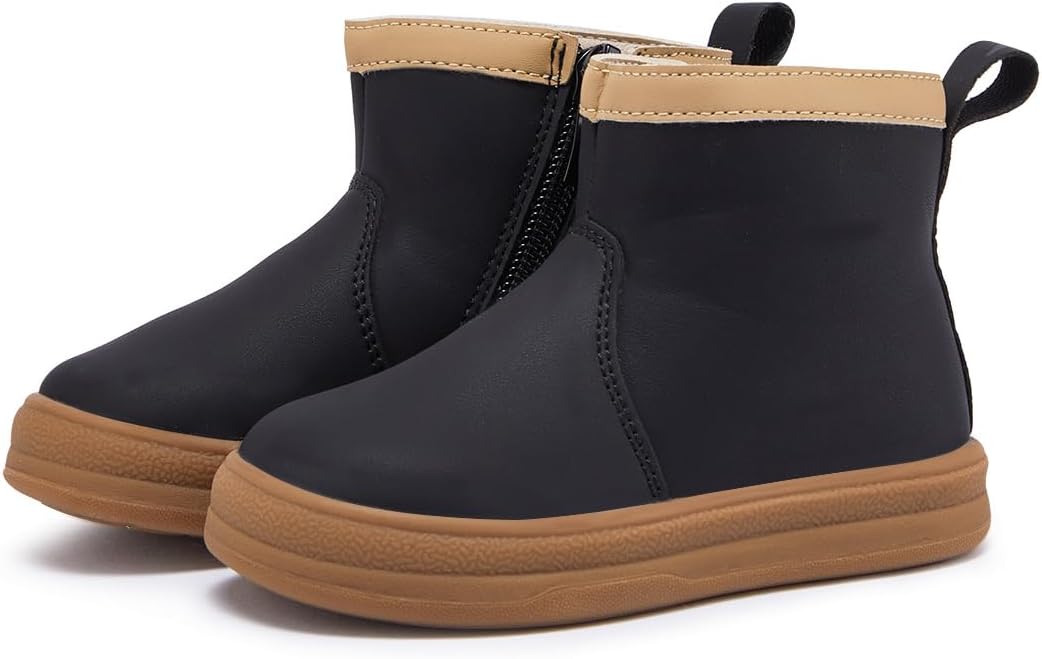 BMCiTYBM Baby Boys Girls Boots Infant Shoes First Walking Booties for All Seasons for 6 9 12 15 18 24 Months