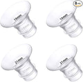 Flange Inserts 19mm 21mm for Medela,Spectra 24mm Shields/Flanges,Compatible with TSRETE,CPPSLEE,Momcozy S9/S9Pro/S12/S12Pro Wearable Breast Pump,Reduce 24mm Nipple Tunnel Down to 4pcs