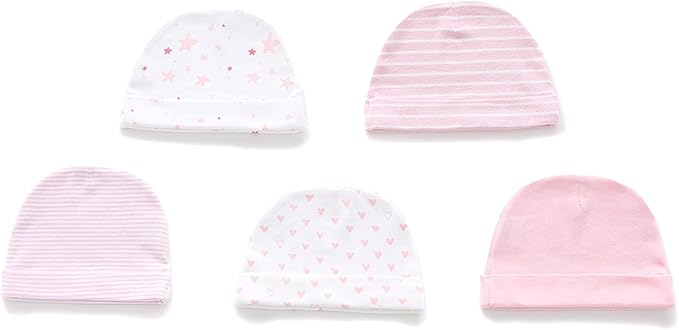 Newborn Layette Gift Set 27-Piece Baby Girl Clothes Bodysuits, Pants Essentials and Accessories 0-12Months