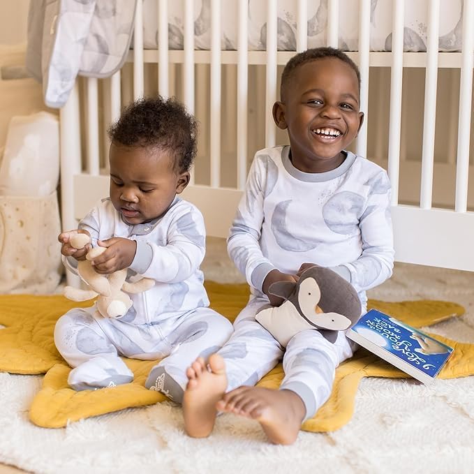 Burt’s Bees Baby Boys' One-Piece Sleep and Play 100% Organic Cotton PJs
