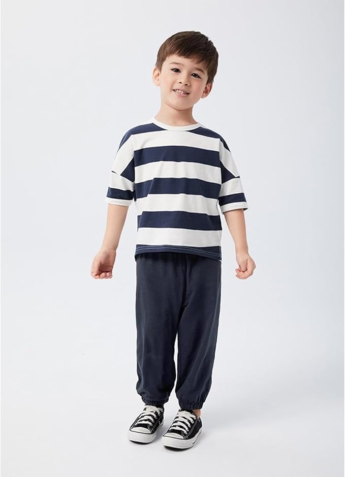 Toddler Boys Pants 3 Pack Soft Cotton Long Bloomers Kids Summer Fall Boy Casual Joggers Pant