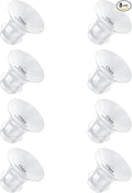 Flange Inserts 17mm 8PC Compatible with Momcozy S12 pro/S9 pro/S9/S10/S12/Medela/TSRETE/Spectra/Bellababy etc 24mm Wearable Breast Pump, Reduce 24mm Tunnel Down to Correct Size
