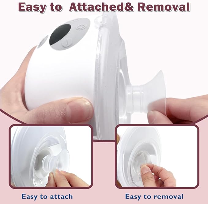 Flange Insert 14mm 6pcs Compatible with Momcozy M5/M9/M6/S12 Pro/V1 Pro/V2 Pro,for Spectra/Medela/MomMed/eufy/Lansinoh/Elvie Breast Pump, Fit for 24mm Flange/Shield of Most Pumps (6PC-14mm)