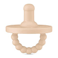 Ryan & Rose Cutie PAT Pacifier Teether (Stage 2, Tan)