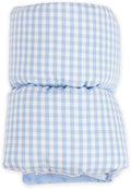 Pello Comfy Cradle Nursing Arm Cushion, Breastfeeding and Bottle Feeding Pillow, Head Support, Reversible Adjustable Nursing Cushion for Newborn. (Tommy/Dusty Blue)