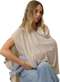 Solly Baby Nursing Cover, Ultra-Breathable, Lightweight Breastfeeding Cover-Up, Buttery-Soft Fabric, Universal Fit, Postpartum Essentials, Newborn Must Haves, Spelt