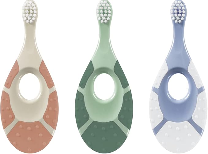 Jordan* ® | Step 1 Green Clean Toddler Toothbrush | Pack 3 Units