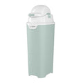 Foundations Tall Diaper Pail with Airtight Lid - Durable & Odorless Diaper Disposal, Large Capacity, Holds up to 60 Newborn Diapers, Refill with Any Bags - Green
