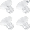 Flange Inserts 14mm for Medela,Spectra 24mm Shields/Flanges,Compatible with Momcozy M9/M5/M6/S12 Pro/S9 Pro Wearable Breast Pump,Reduce 24mm Nipple Tunnel Down to 14mm,4PCS