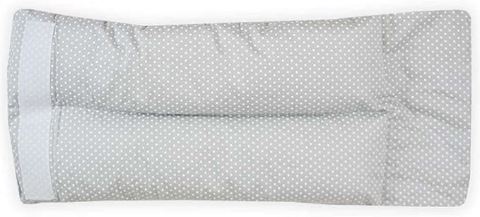 Pello Comfy Cradle Nursing Arm Cushion, Breastfeeding and Bottle Feeding Pillow, Head Support, Reversible Adjustable Nursing Cushion for Newborn. (Serenity/Light Gray)