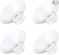 4PC Flange Insert 21mm Compatible with Momcozy M5/M6/M9/S12 Pro/V1 Pro/V1 Pro Breast Pump, Fit for Eufy/Elvie/Medela/Spectra/Lansinoh/NCVI/Lansinoh/TSRETE with 24mm Flange/Shield Breast Pump
