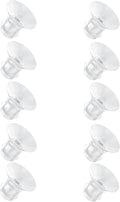 Flange Inserts 21mm for Medela,Spectra 24mm Shields/Flanges,Compatible with Momcozy S12 Pro/S9 Pro/S9/S12 Wearable Breast Pump,Reduce 24mm Nipple Tunnel Down to 21mm,10PCS