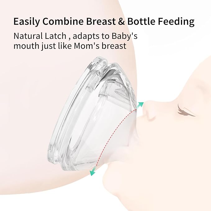 PPSU Natural Baby Bottle with Medium Flow Nipple, Anti-Colic, Wide Neck, Easy to Clean, 3 Months +, 8 oz, 2 Pack