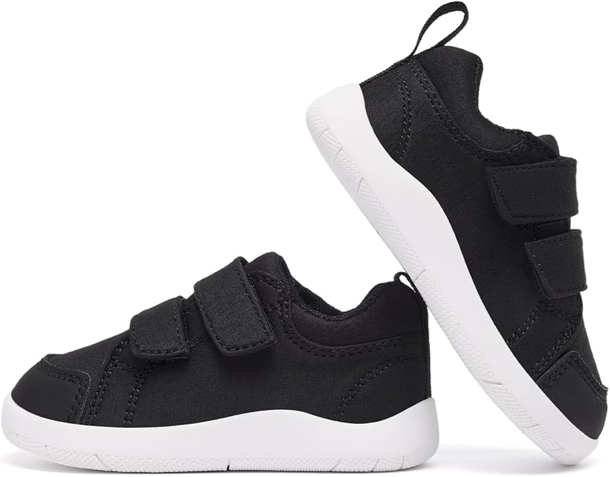 MORENDL Wide Toe Box Shoes Toddler Barefoot Shoes Baby Walking Shoe Boy Girl Non-Slip Zero Drop Minimalist Sneakers Comfort Tennis Outdoor Activities