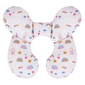 KAKIBLIN Baby Travel Pillow,Upgraded Baby Neck Pillows for Car Seat,Baby Support Pillow,Infant Neck Pillow for Toddler Head and Neck,Newborn Head Support for Car Seat,Pushchair (Rainbow)