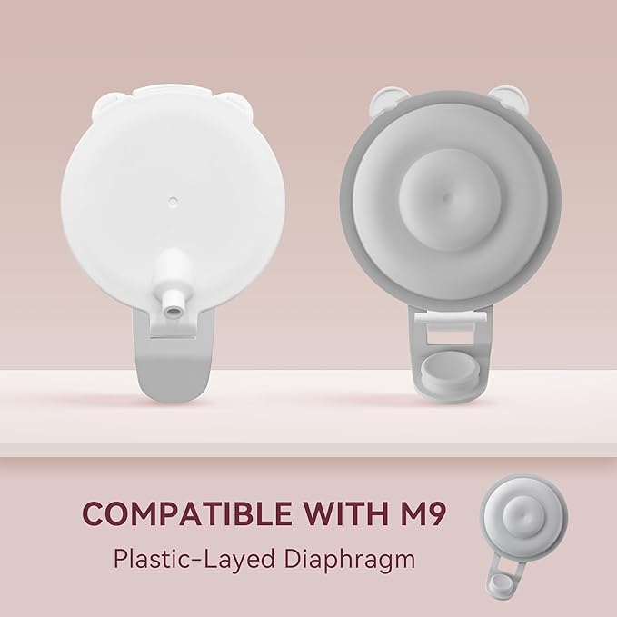6 Pack M9 Silicone Diaphragms Compatible with Momcozy Mobile Flow, Mom Cozy M9 Replacement Parts
