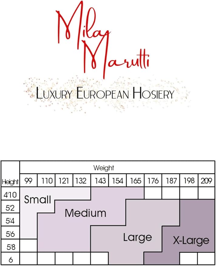 Mila Marutti Maternity Tights for Women - Premium Pregnancy Tights - Pantyhose for Pregnant Women